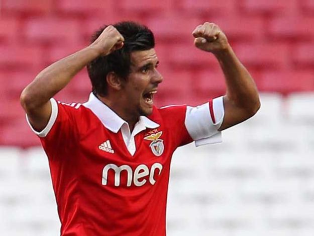 Miguel Rosa celebra no Benfica B